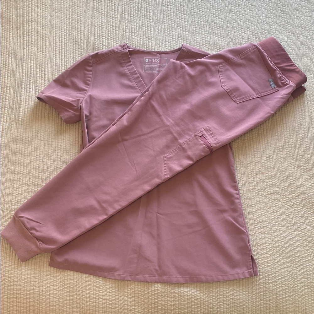 Figs Mauve Scrub Set